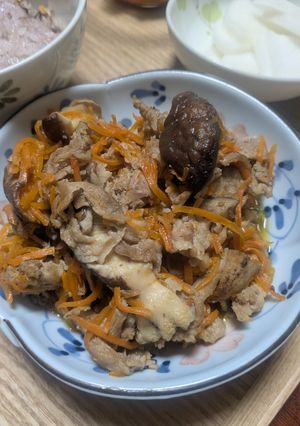 豚こま肉のバターオイスターソース炒め-レシピのメイン写真