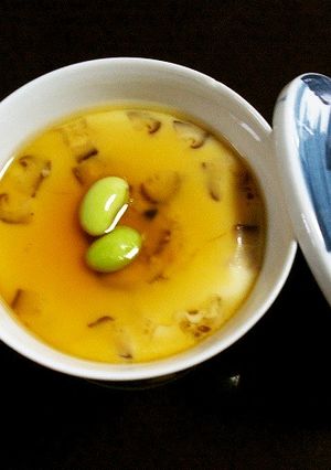 鶏ささ身であんかけ茶碗蒸し-レシピのメイン写真