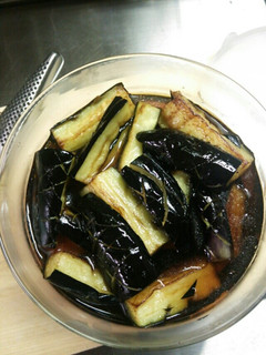 簡単茄子の揚げびたし♪-レシピのメイン写真
