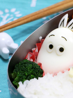 ゆでたまごで簡単☆ムーミンのキャラ弁-レシピのメイン写真