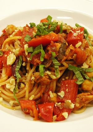 いわしのトマトソーススパゲッティ-レシピのメイン写真