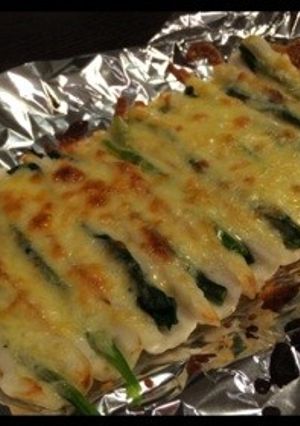 野菜嫌いの娘に！ほうれん草チーちく♪-レシピのメイン写真