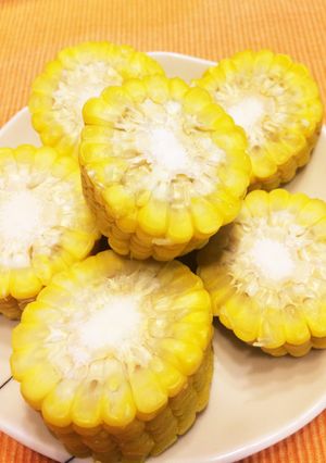 レンジで♬トウモロコシ-レシピのメイン写真