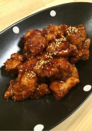 ご飯が進む♡胡麻味噌チキン-レシピのメイン写真