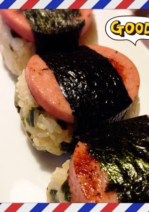 ポークソーセージdeスパムおにぎり-レシピのメイン写真