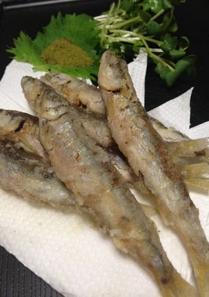 簡単!今が旬♪稚鮎の唐揚げ-レシピのメイン写真