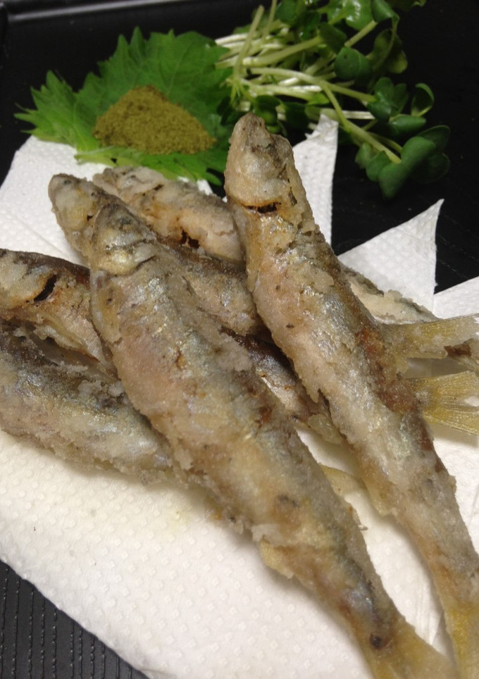 簡単！今が旬♪稚鮎の唐揚げ-レシピのメイン写真