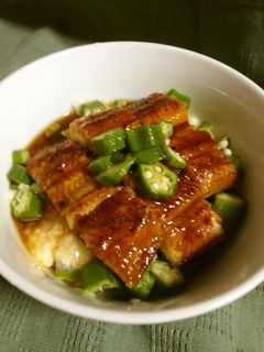 簡単5分☆胃とお財布に優しいうなトロ丼-レシピのメイン写真