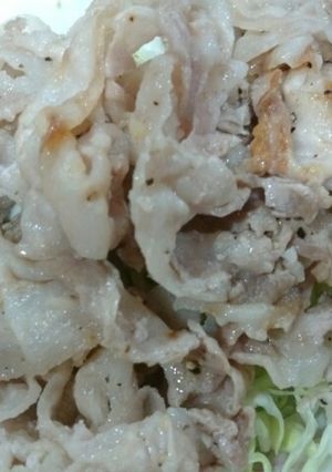 塩レモン風味の豚バラ丼-レシピのメイン写真