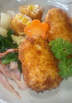 シンプル！コーンクリームコロッケ-レシピのメイン写真