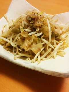 モヤシとザーサイ炒め-レシピのメイン写真