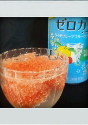 ■簡単暑い日■グレープフルーツゼリー減量-レシピのメイン写真