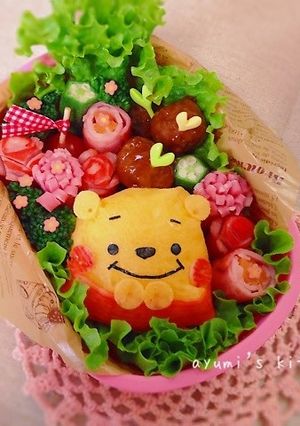コロコロ♡プーさんのお弁当-レシピのメイン写真