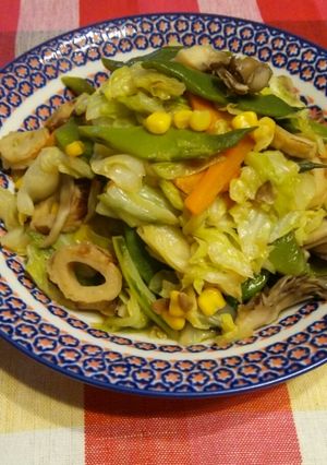 丸ごとキャベツ!油炒り煮♪-レシピのメイン写真