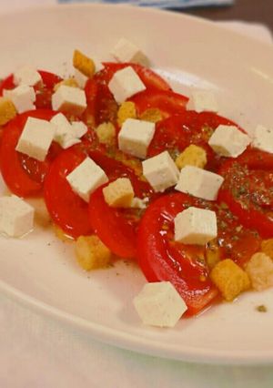 コロコロチーズのトマトサラダ-レシピのメイン写真