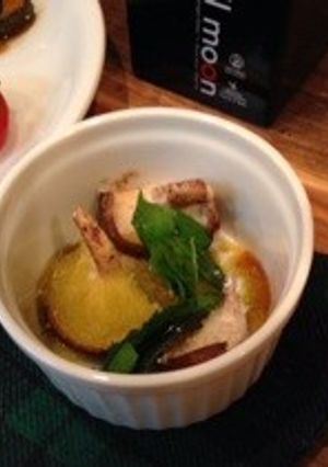 椎茸のパン粉焼きミント風味-レシピのメイン写真