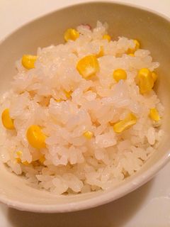 隠し味がコツ☆とうもろこしご飯-レシピのメイン写真