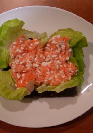 にんじんとカッテージチーズのサンドイッチ-レシピのメイン写真