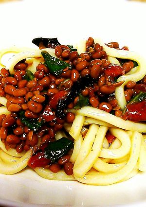納豆うどん-レシピのメイン写真