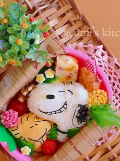 スヌーピーの簡単弁当☆-レシピのメイン写真