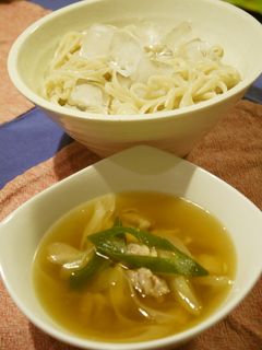 冬は熱盛りで☆鶏南蛮つけ麺-レシピのメイン写真