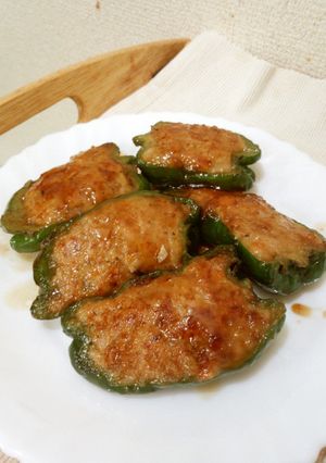 冷めても美味しい♪ピーマンの肉詰め-レシピのメイン写真