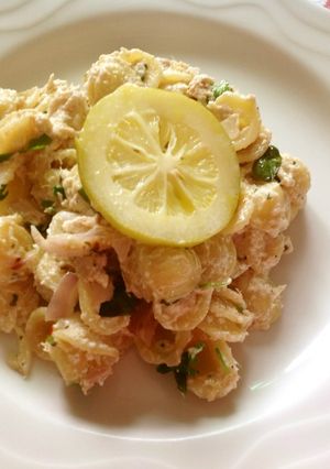 リコッタと塩レモン・ツナのパスタ-レシピのメイン写真
