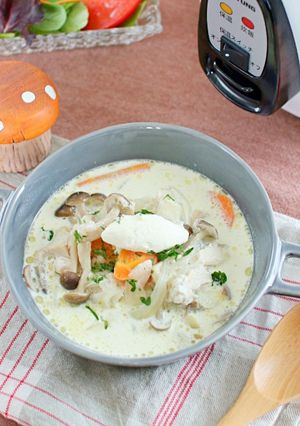 チキンストロガノフ-レシピのメイン写真
