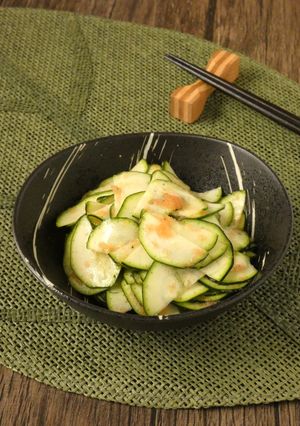 ズッキーニの中華めんたい和え-レシピのメイン写真