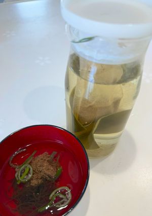 湯だしで作るレンチンお味噌汁★発酵食品-レシピのメイン写真