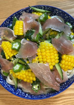 ゆず塩冷やしうどん-レシピのメイン写真