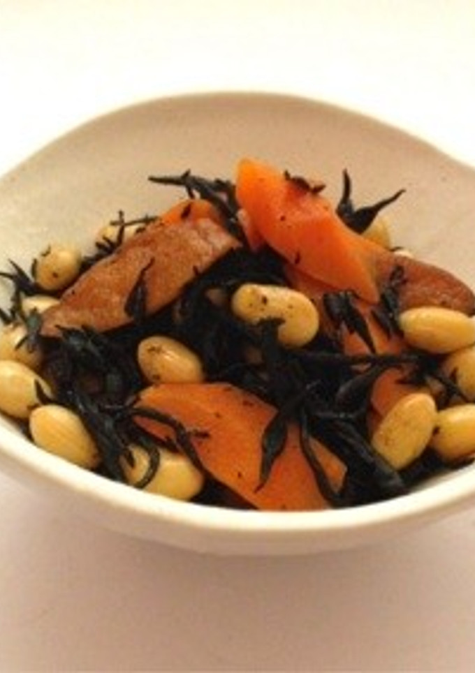 大豆とひじきの煮物-レシピのメイン写真