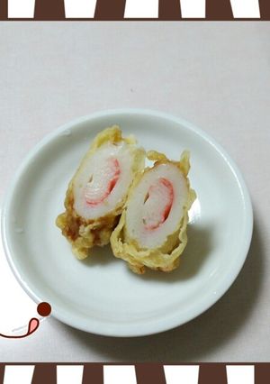 簡単！かにかま竹輪天ぷら おつまみ弁当に-レシピのメイン写真