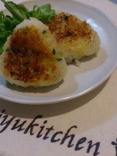 チーズイン♡焼おにぎり-レシピのメイン写真