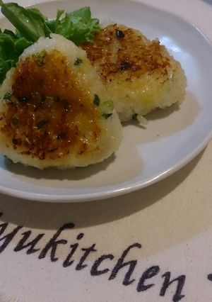 チーズイン♡焼おにぎり-レシピのメイン写真