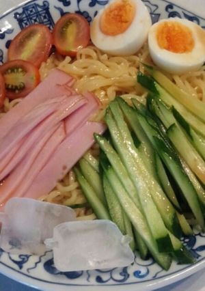 超簡単!ピリ辛冷やしラーメン♪-レシピのメイン写真
