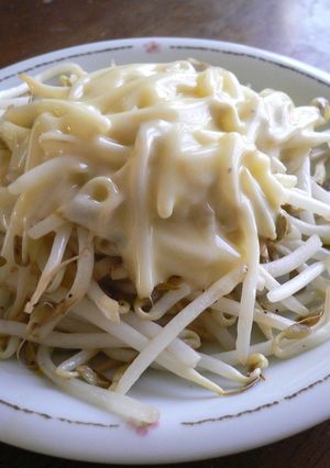 簡単！おいしい！もやしチーズ-レシピのメイン写真