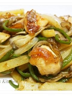 じゃがいもと鶏ムネ肉のスタミナ炒め-レシピのメイン写真