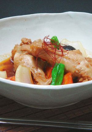 伝統韓国家庭料理　タットリタン　～辛鶏～-レシピのメイン写真