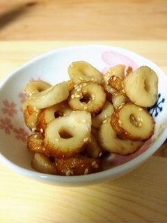 簡単ちくわの甘辛煮♡-レシピのメイン写真