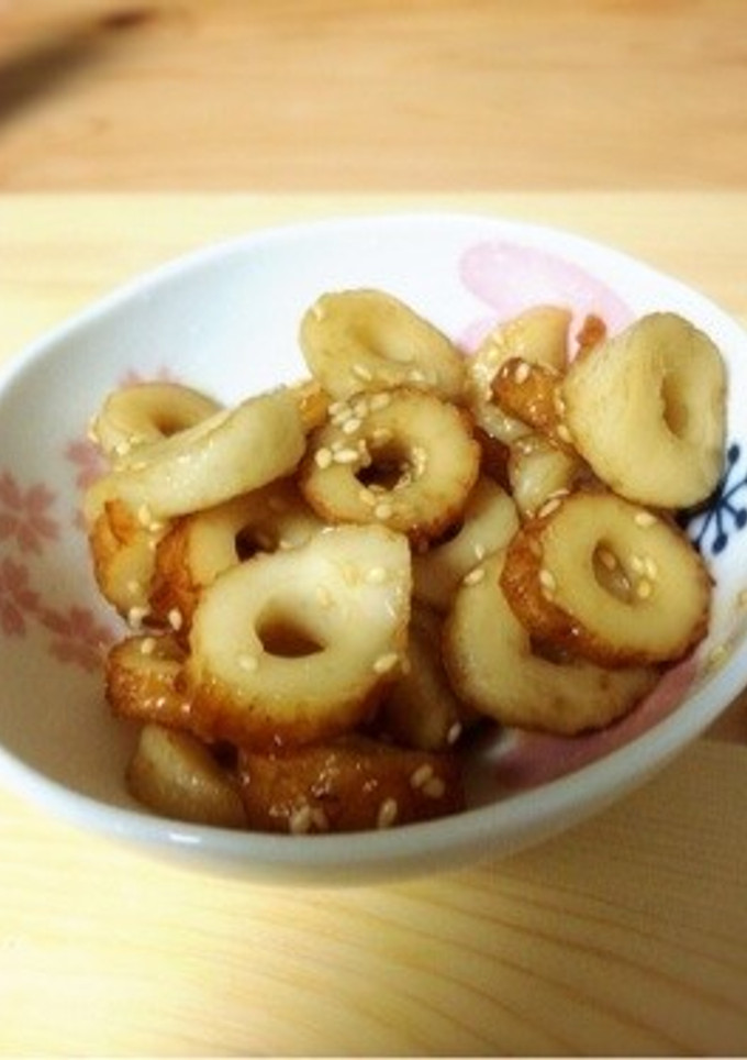 簡単ちくわの甘辛煮♡-レシピのメイン写真