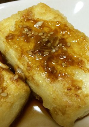 油淋鶏ソースで豆腐ステーキ-レシピのメイン写真