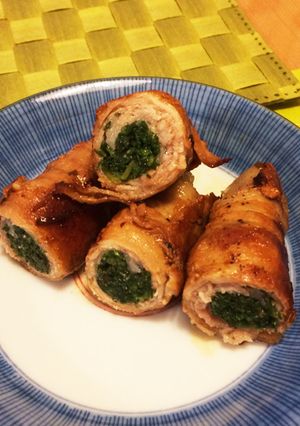 夏バテ対策☆照り焼き肉巻きおかひじき！-レシピのメイン写真