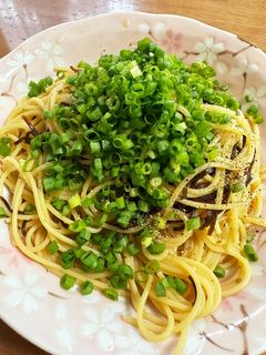 超簡単!塩昆布の和風パスタ-レシピのメイン写真