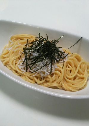 明太子スパゲッティ-レシピのメイン写真