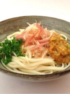 みょうがとねぎ味噌の冷やしうどん-レシピのメイン写真