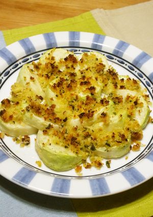 塩レモンで❀コールラビのパン粉焼き❀-レシピのメイン写真