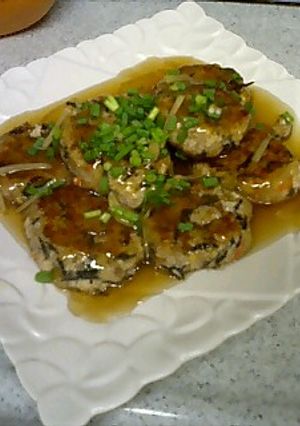 がんもっぽい？和風ハンバーグ♪-レシピのメイン写真