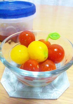 ミニトマトの簡単スイートピクルス♪-レシピのメイン写真