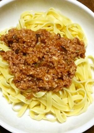ジャージャー麺風パスタ-レシピのメイン写真